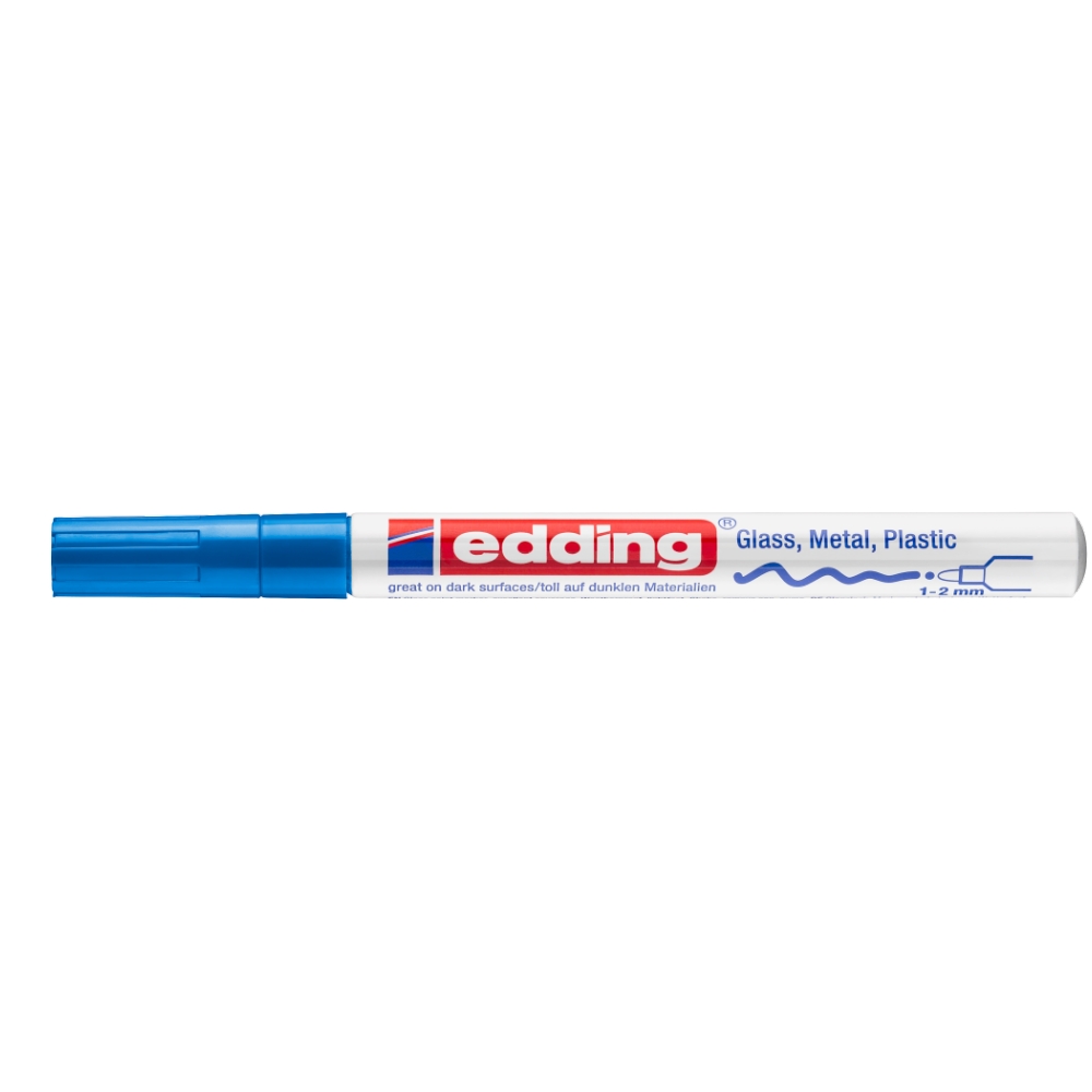 edding 751 Glanzlackmarker blau