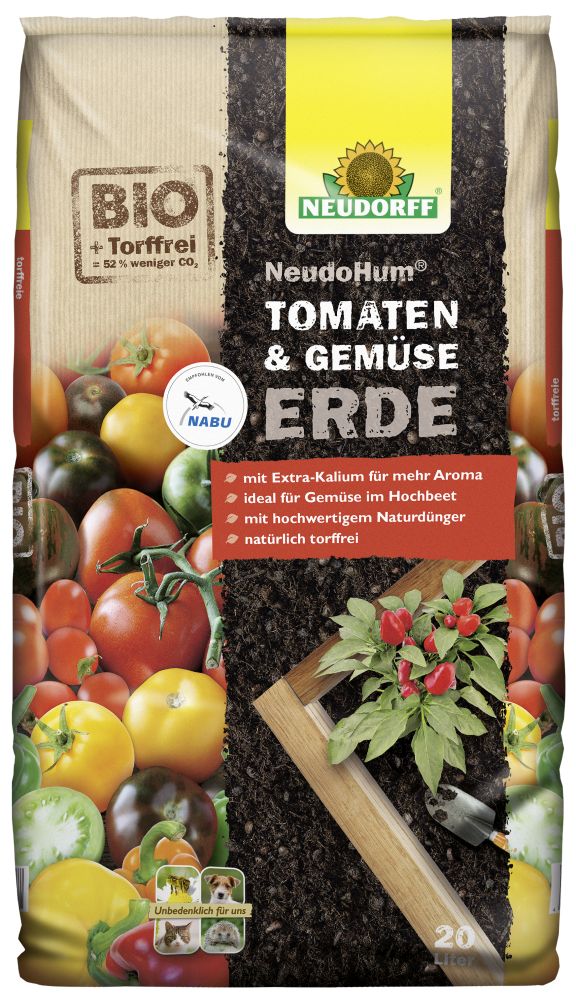 Neudorff Tomaten- & Gemüseerde torffrei 20L