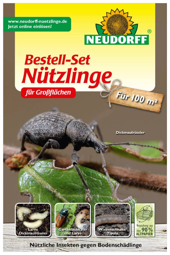 NEUDORFF Bestell-Set Nützlinge für Großflächen