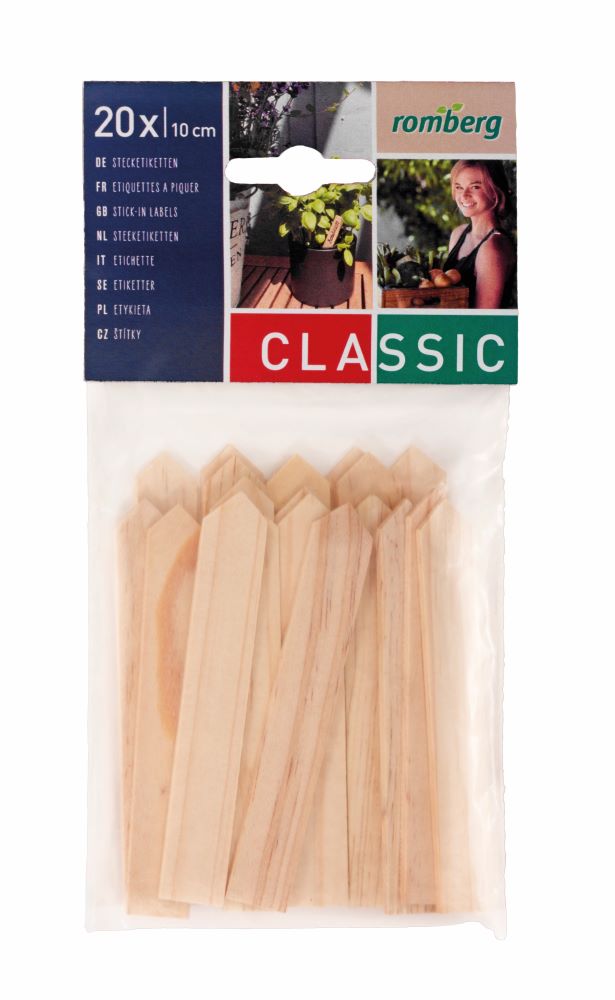 Holzstecketiketten 20 Stück