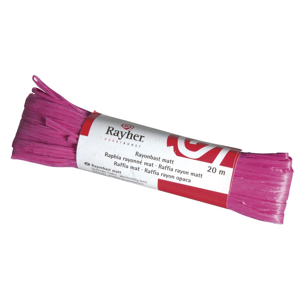 Rayonbast matt, pink