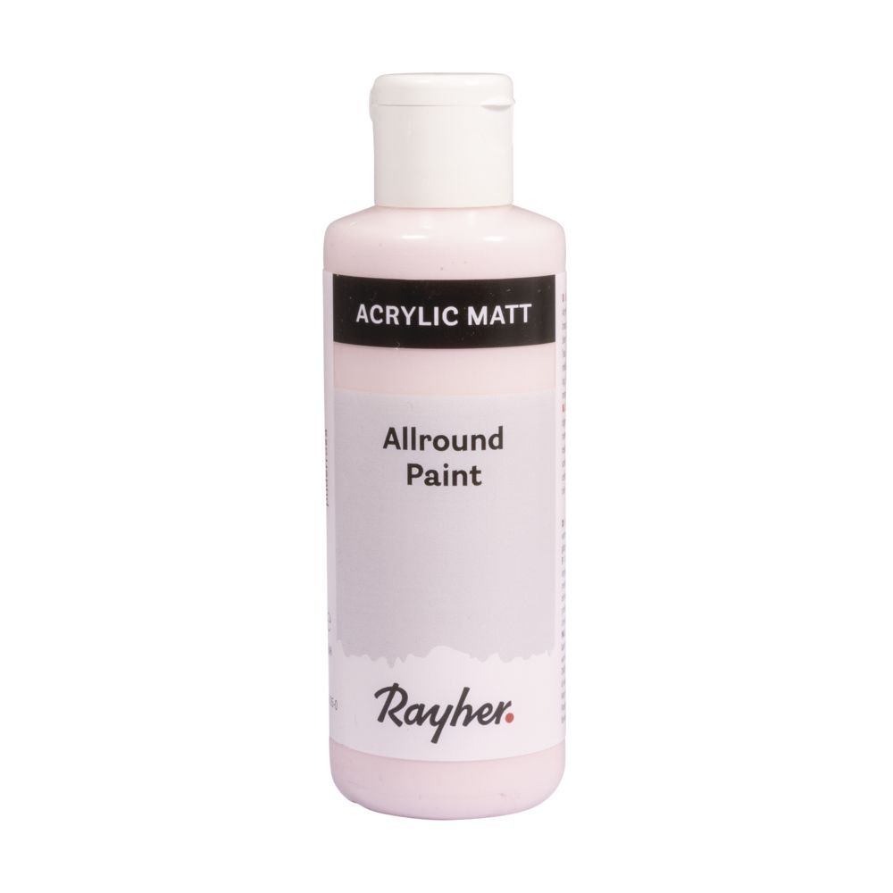 Acrylfarbe, Allround Paint, puderrosa, 80 ml