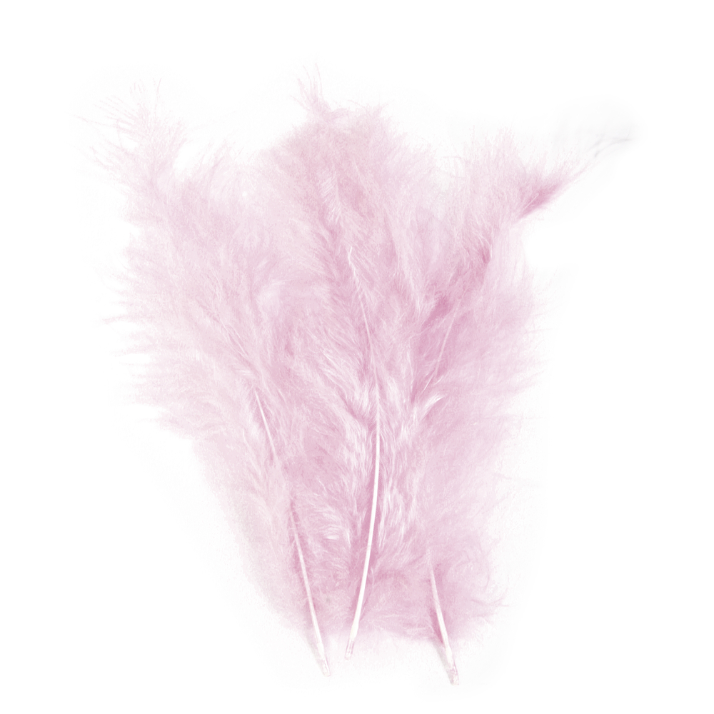 Flauschfeder, rosé