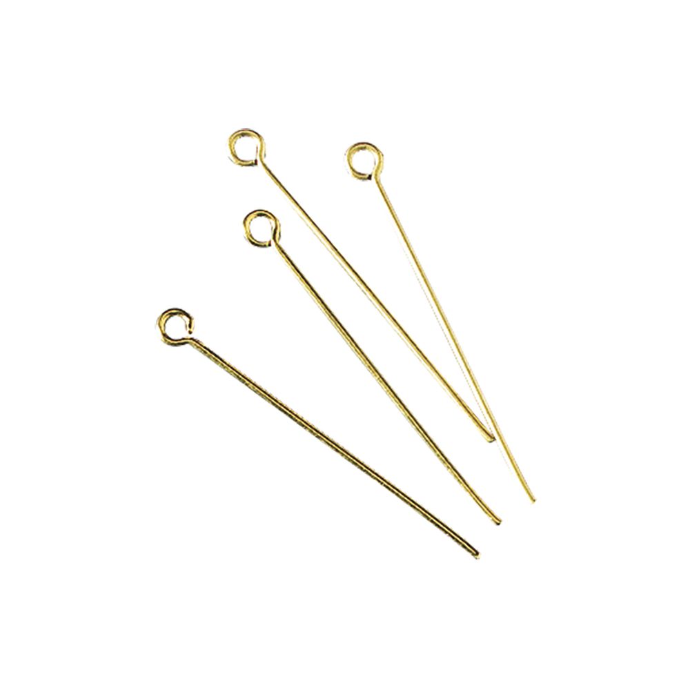 Kettelstift, 0,6mm ø, gold