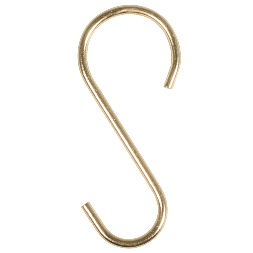 Metall-S-Haken gold
