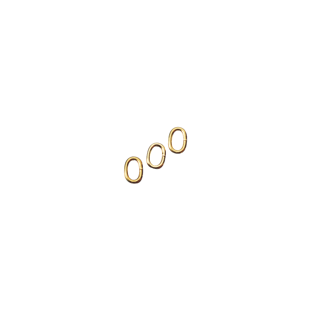 Ringel, 0,8 mm ø, gold