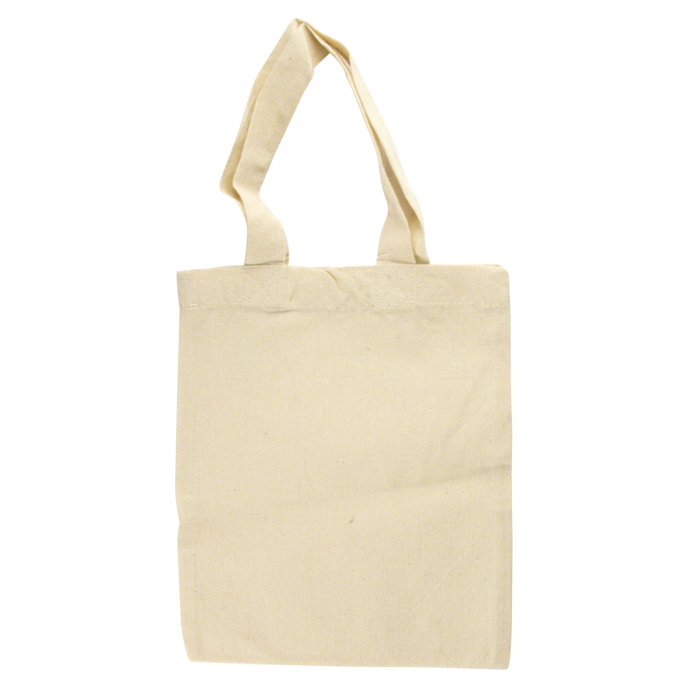 Baumwoll Tasche unbedruckt natur 21x25cm