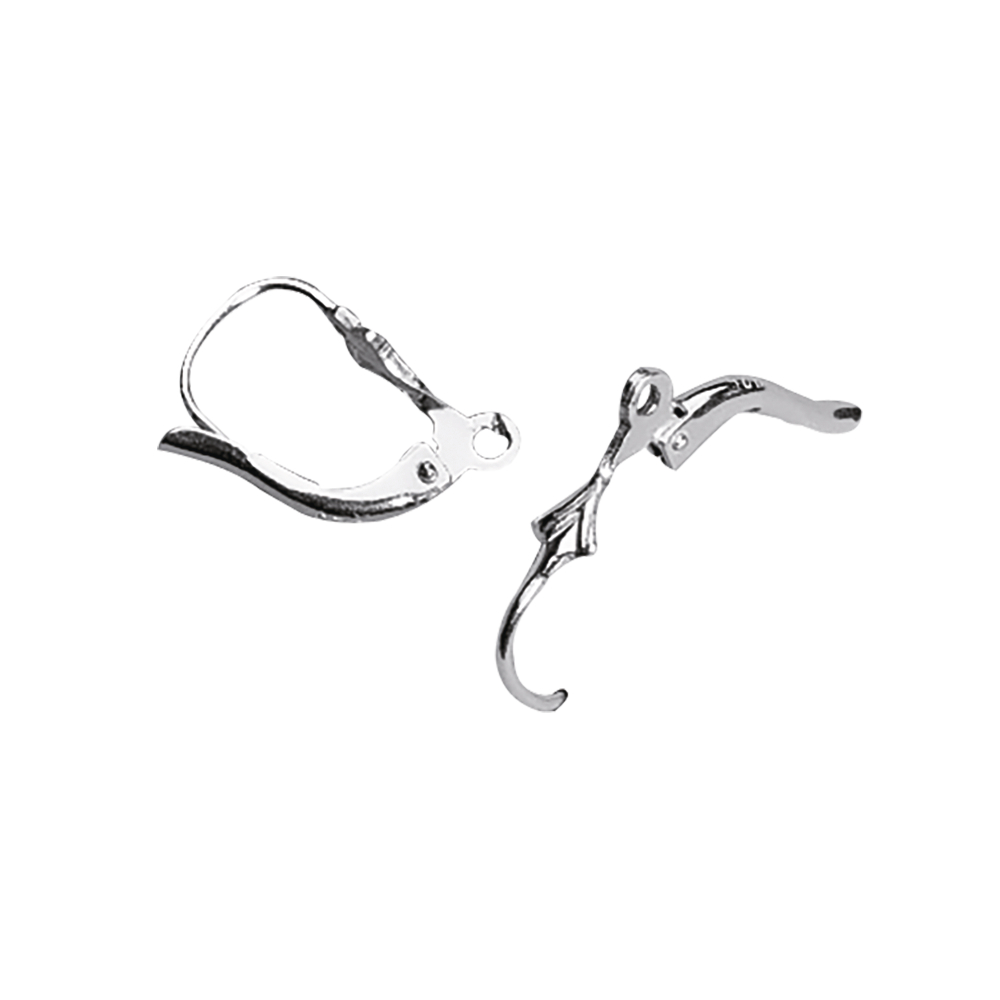 925 Silber Ohrhaken mit Verschluss