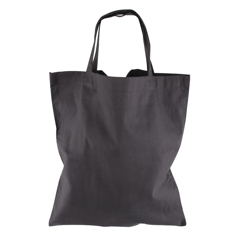 Baumwoll Tasche unbedruckt schiefergrau
