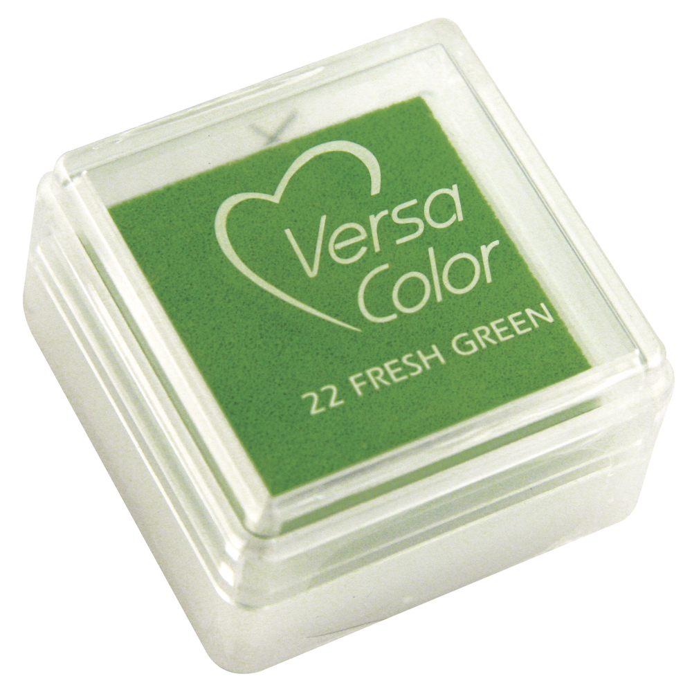 Stempelkissen Versacolor, grasgrün