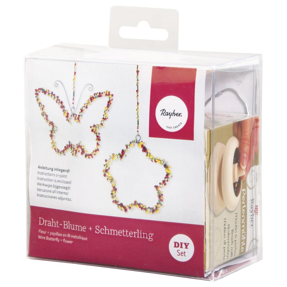 Bastelset Deko Blume + Schmetterling