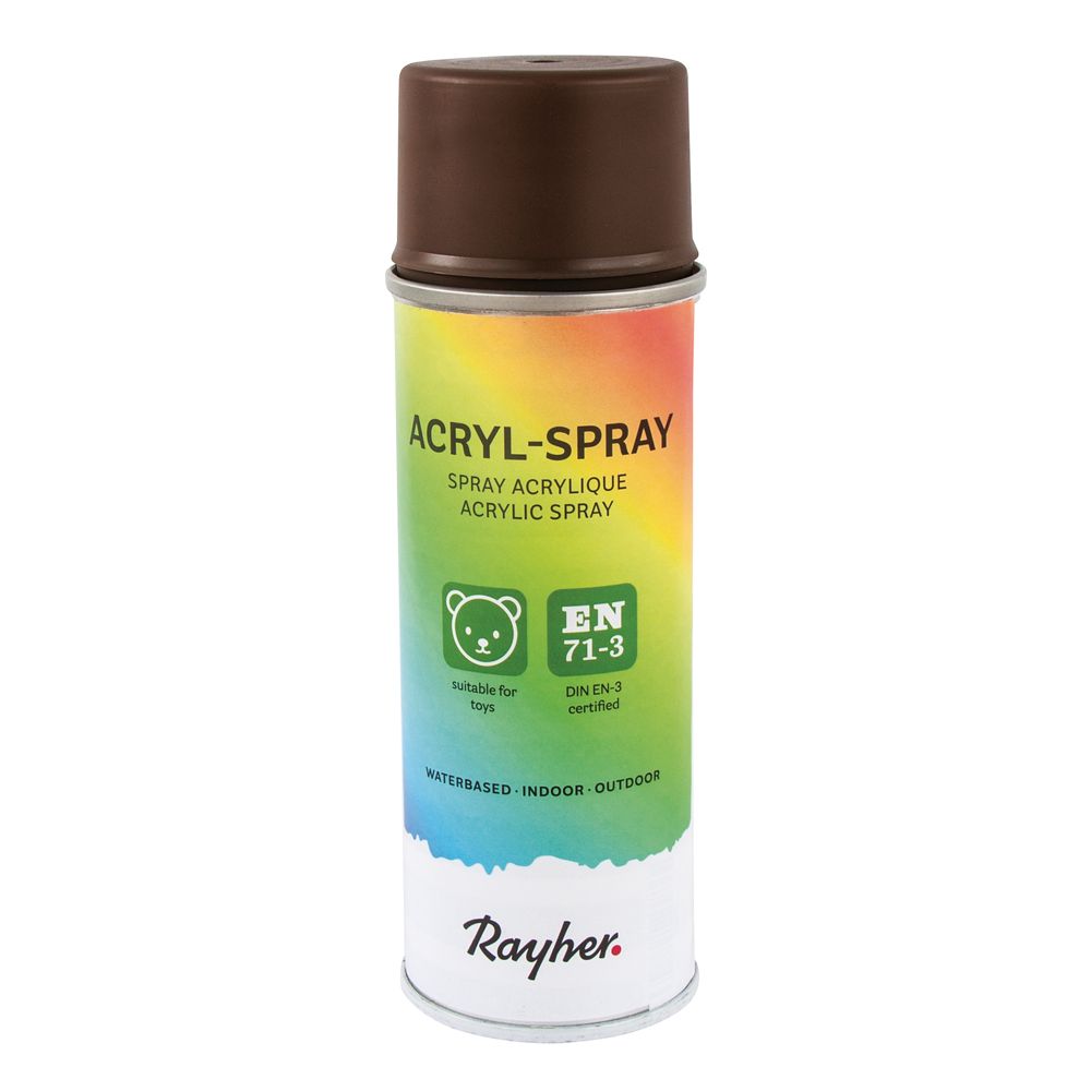 Acryl Spray, dunkelbraun 200 ml
