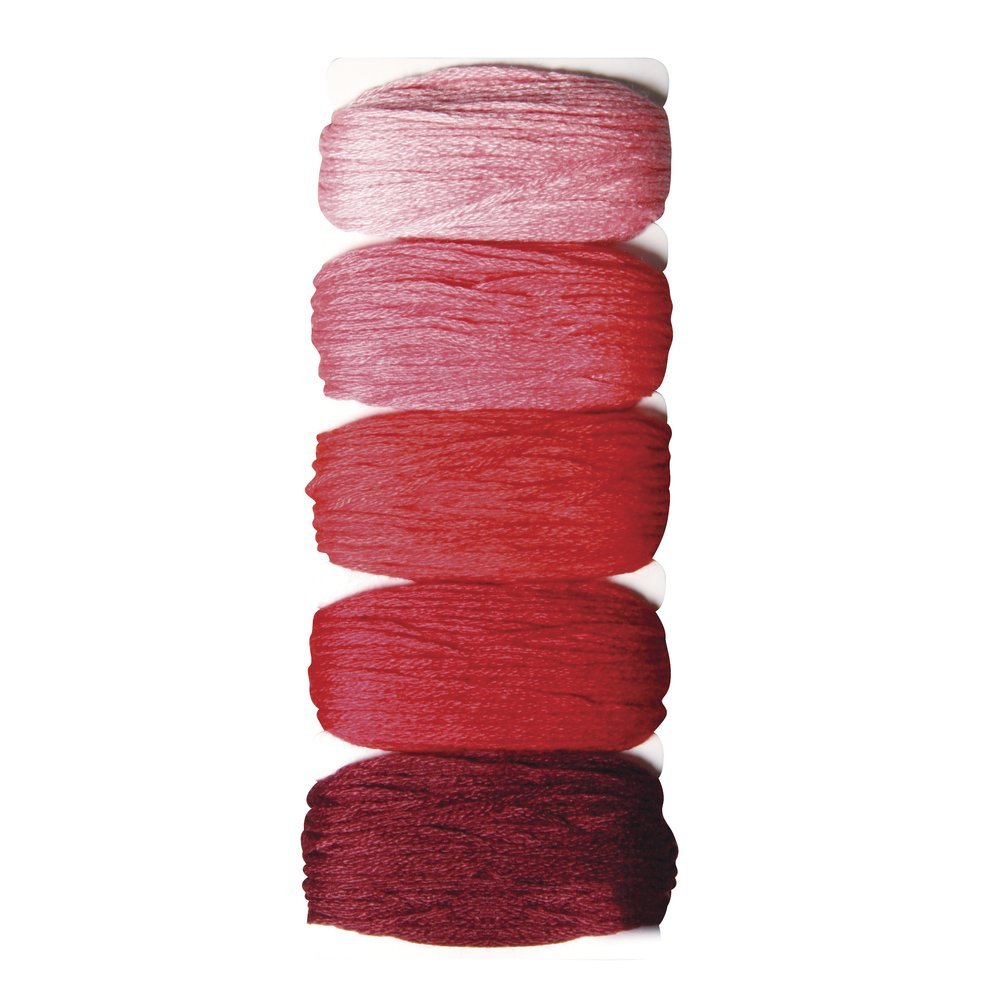 Baumwoll- Garn Stitch&Knot, kirschrot