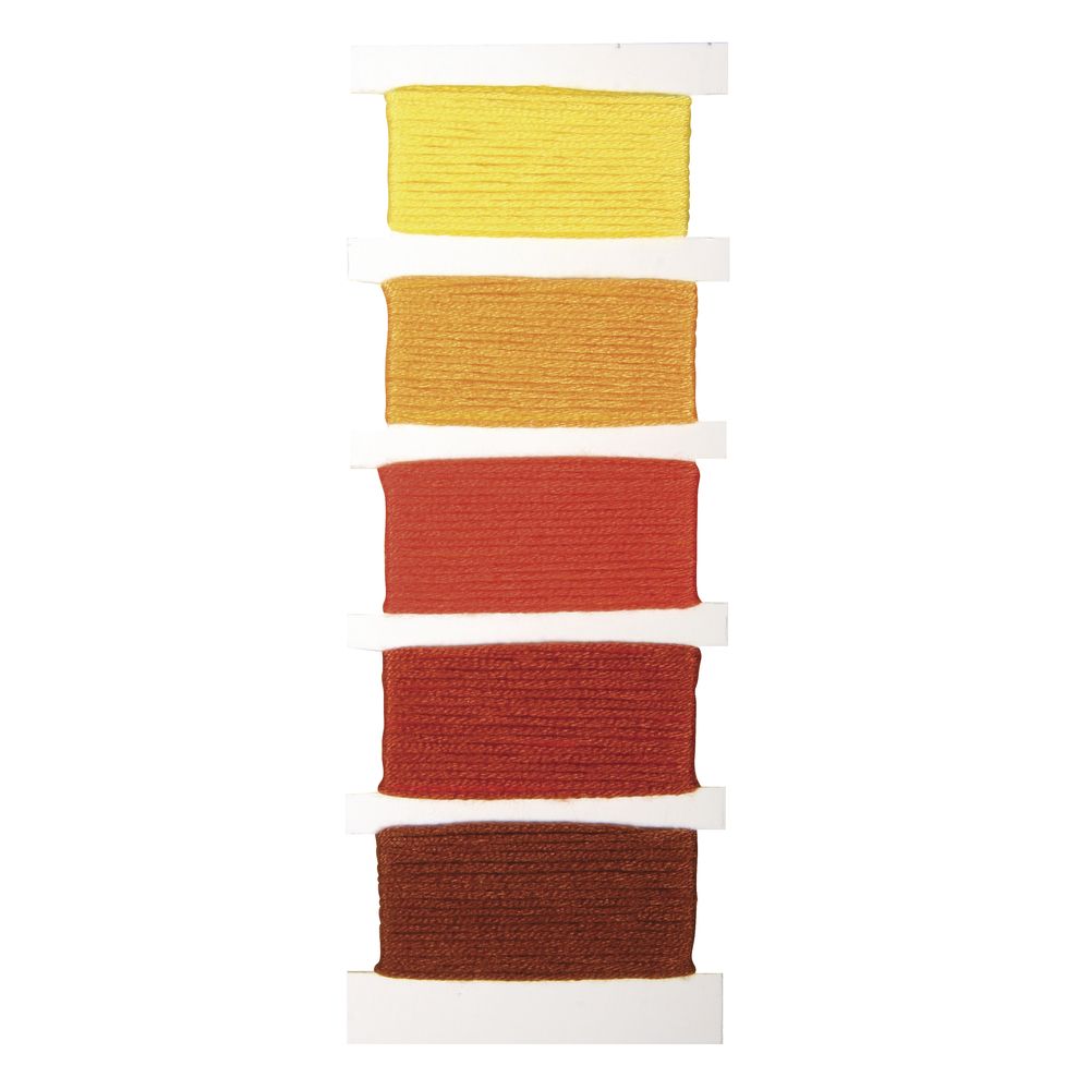 Baumwoll-Garn Stitch & Knot, orange