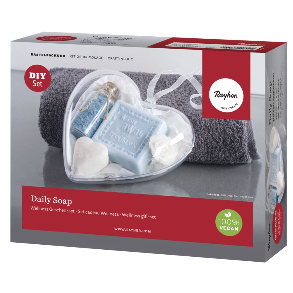 Bastelset Daily Soap Wellness Set für 4 Seifen