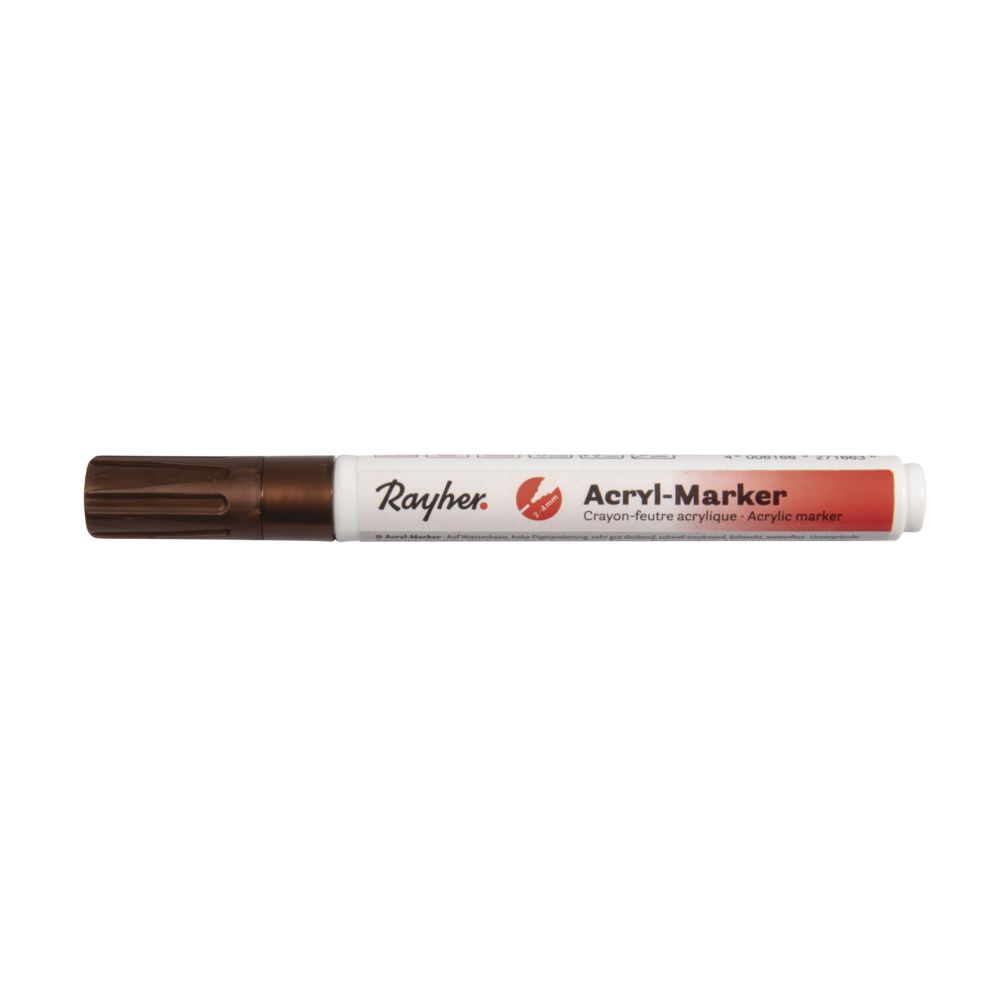 Acryl-Marker, kupfer, 2-4 mm