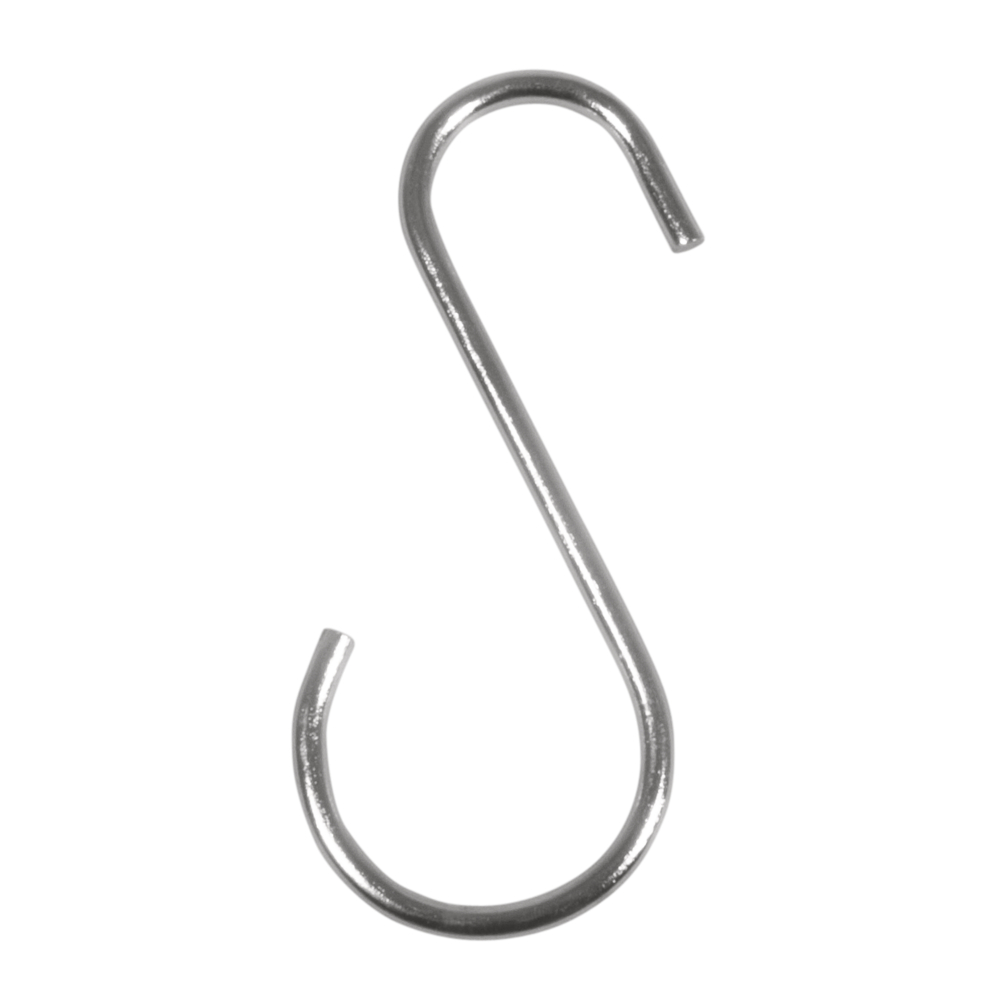 Metall S-Haken silber