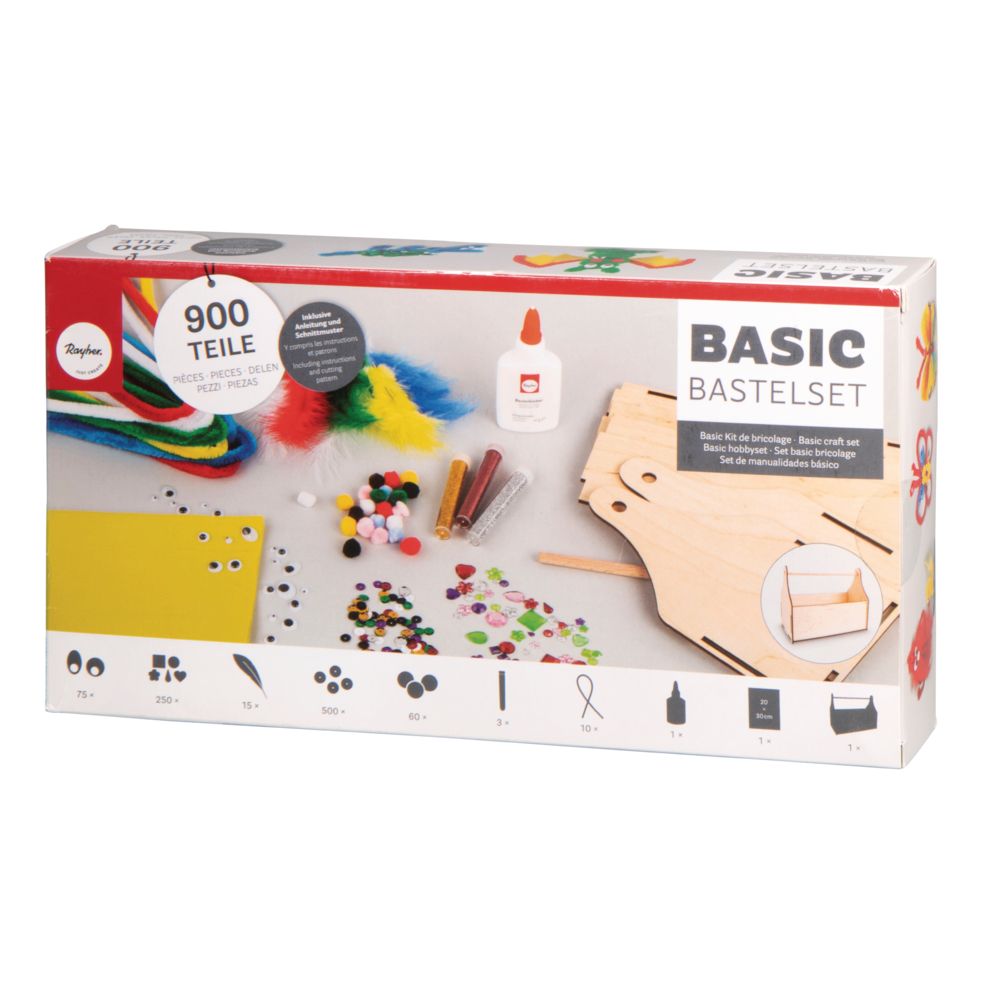 Basic Bastelset 900 Teile