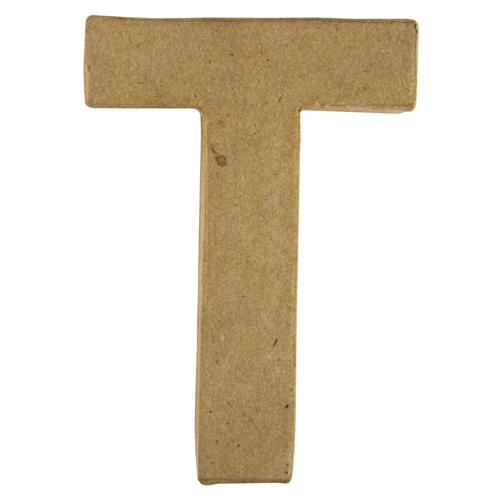 Pappmache Buchstabe T