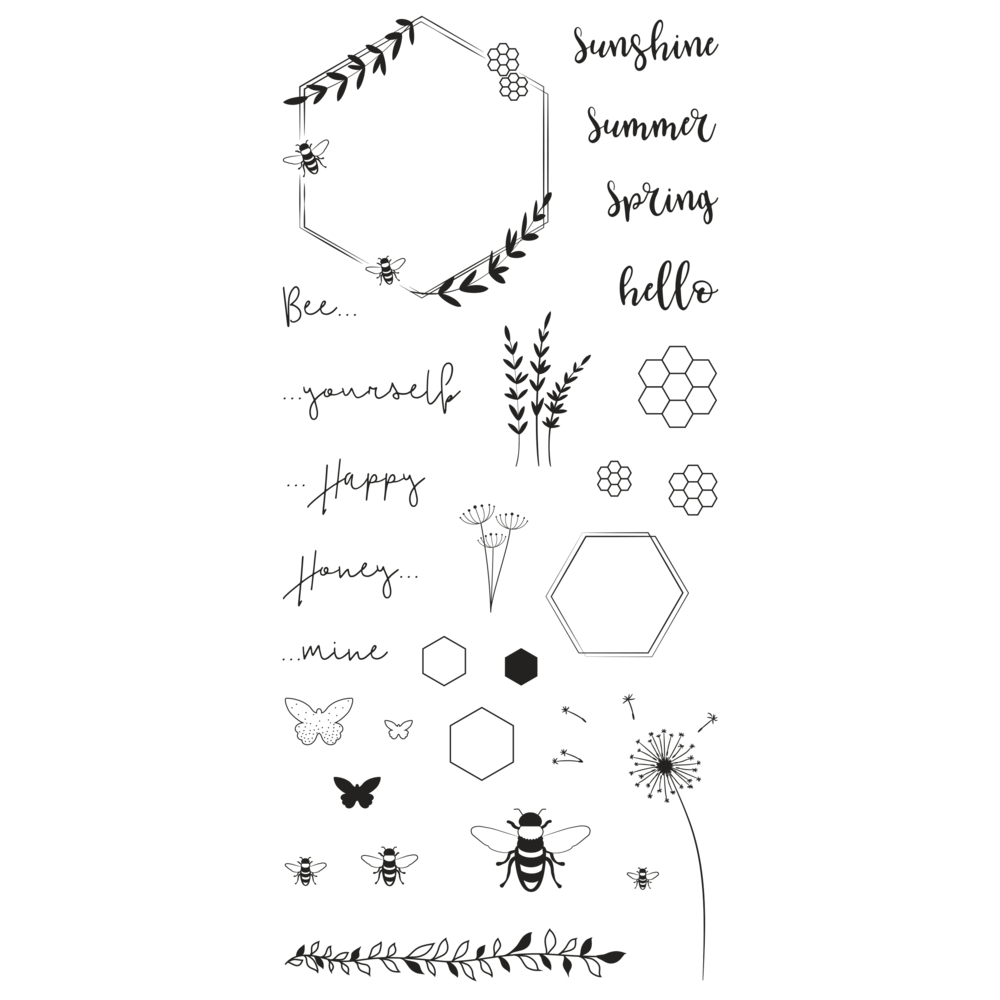 Clear Stamps – Bienensommer