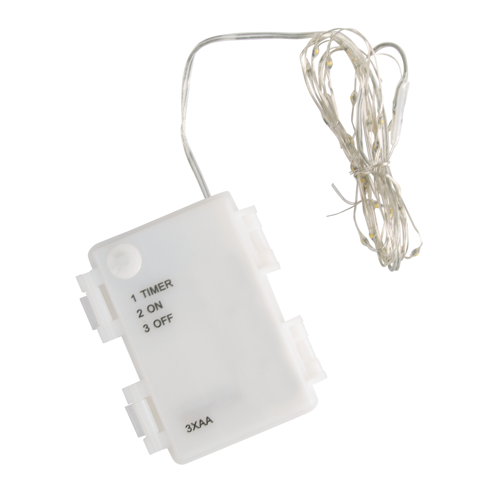 Mini LED-Lichterkette für Außenbetrieb lichtgelb