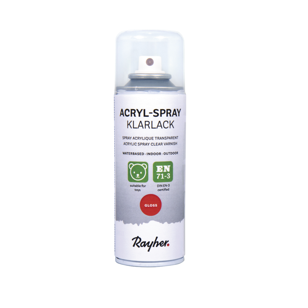 Acryl Spray Klarlack, glänzend, 200 ml