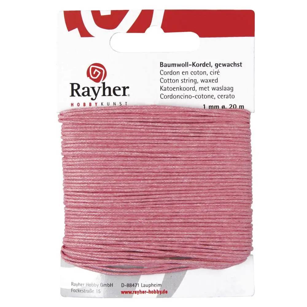 Baumwoll Kordel pink