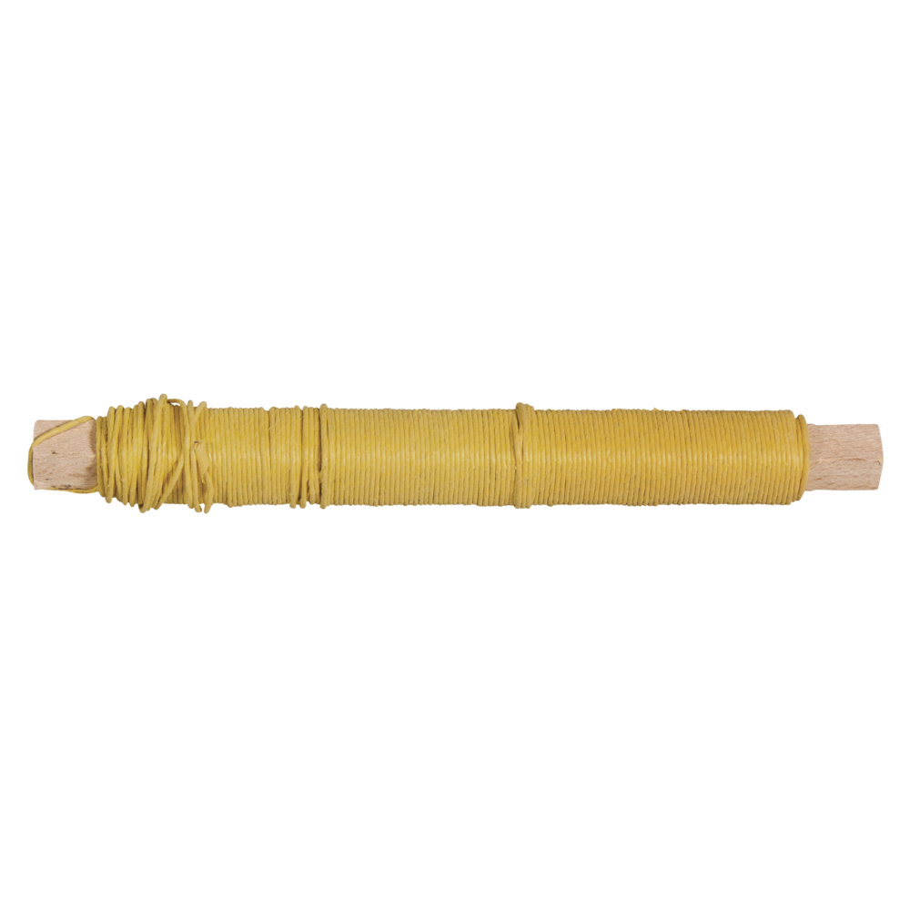 Papierdraht, 0,55mm ø sonnengelb