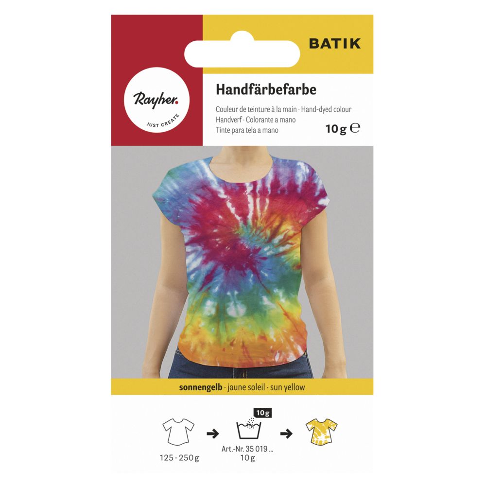 Batik-Handfärbefarbe, sonnengelb