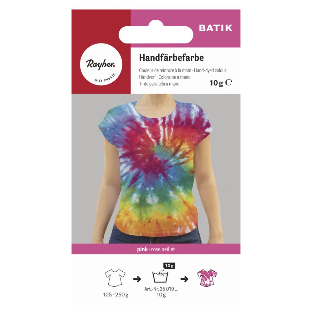 Batik-Handfärbefarbe, pink