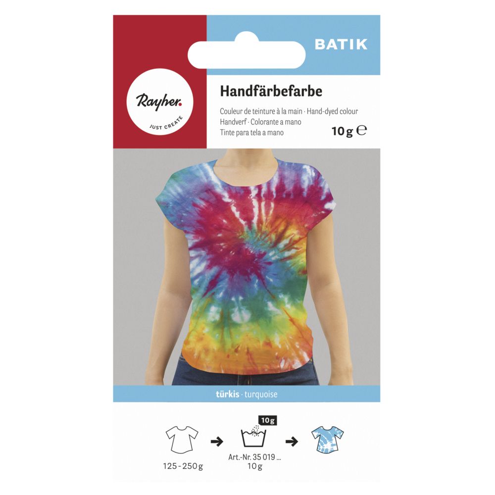 Batik-Handfärbefarbe, türkis