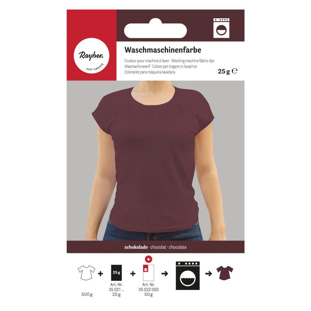 Waschmaschinenfarbe schokolade, 25 g