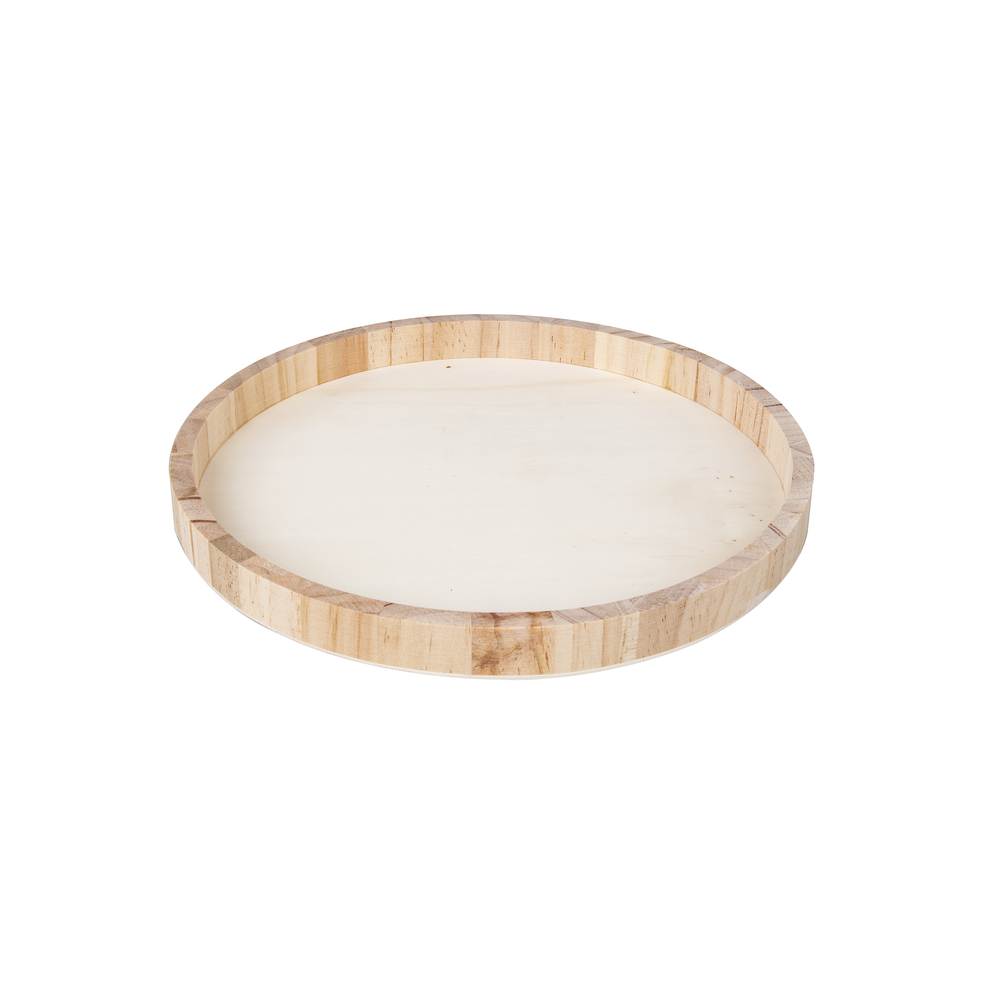 Holz-Tablett, FSC Mix Credit, 30cm ø