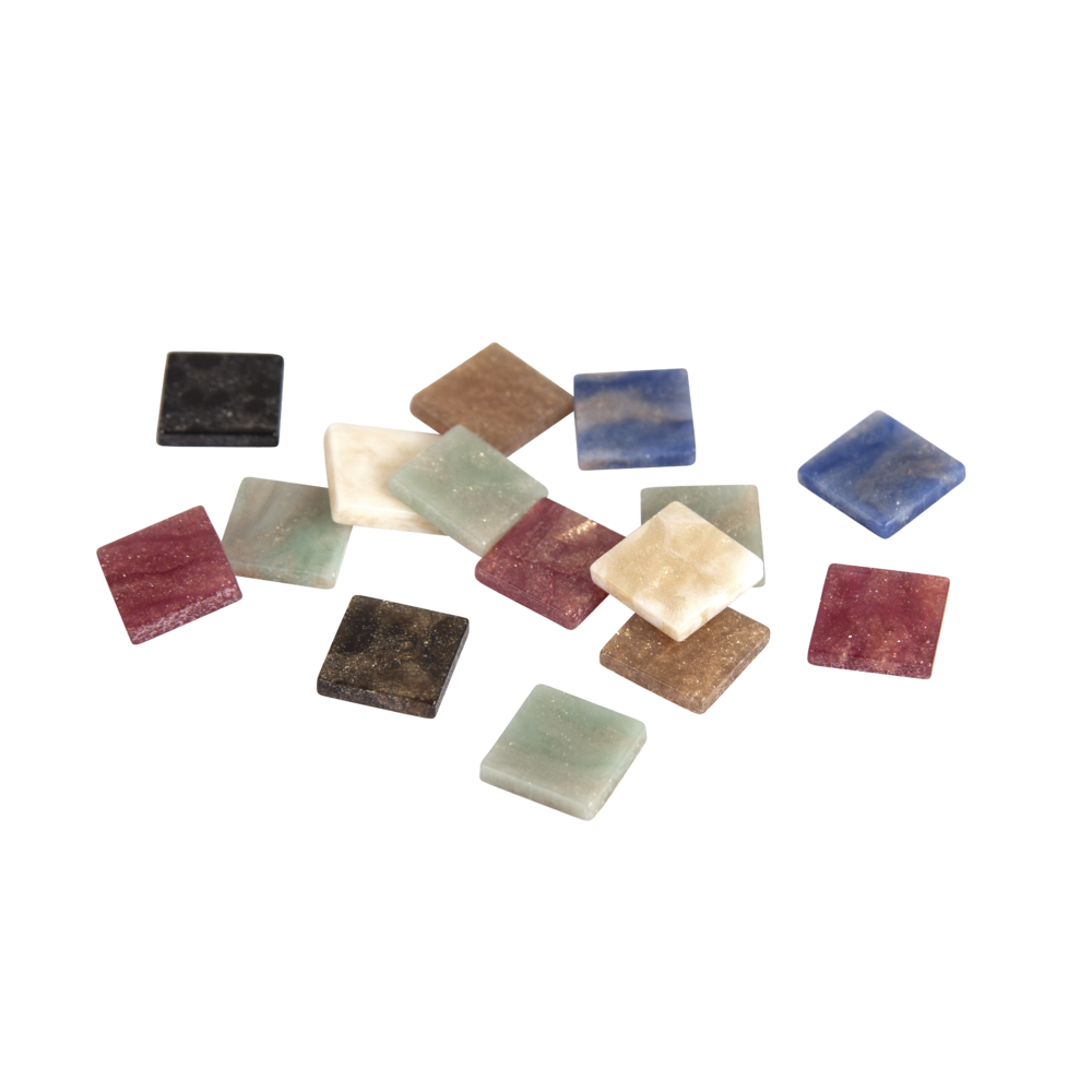 Acryl Mosaik Mix, marmoriert bunt