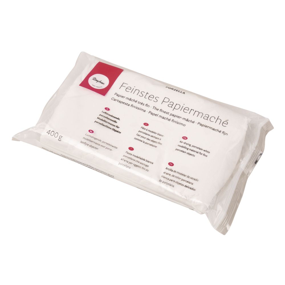 Porzella Feinstes Papiermaché, lufttrochnend, 400g