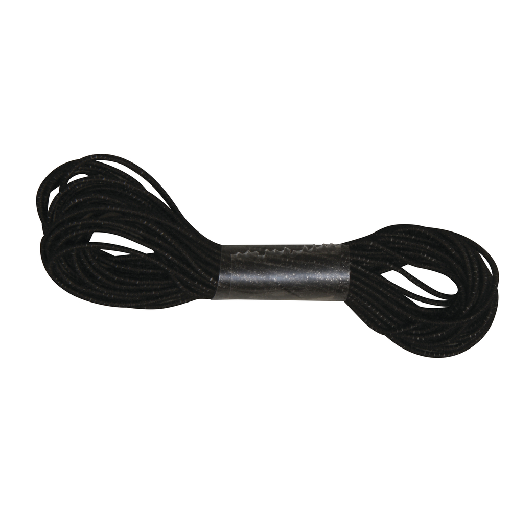 Gummifaden schwarz