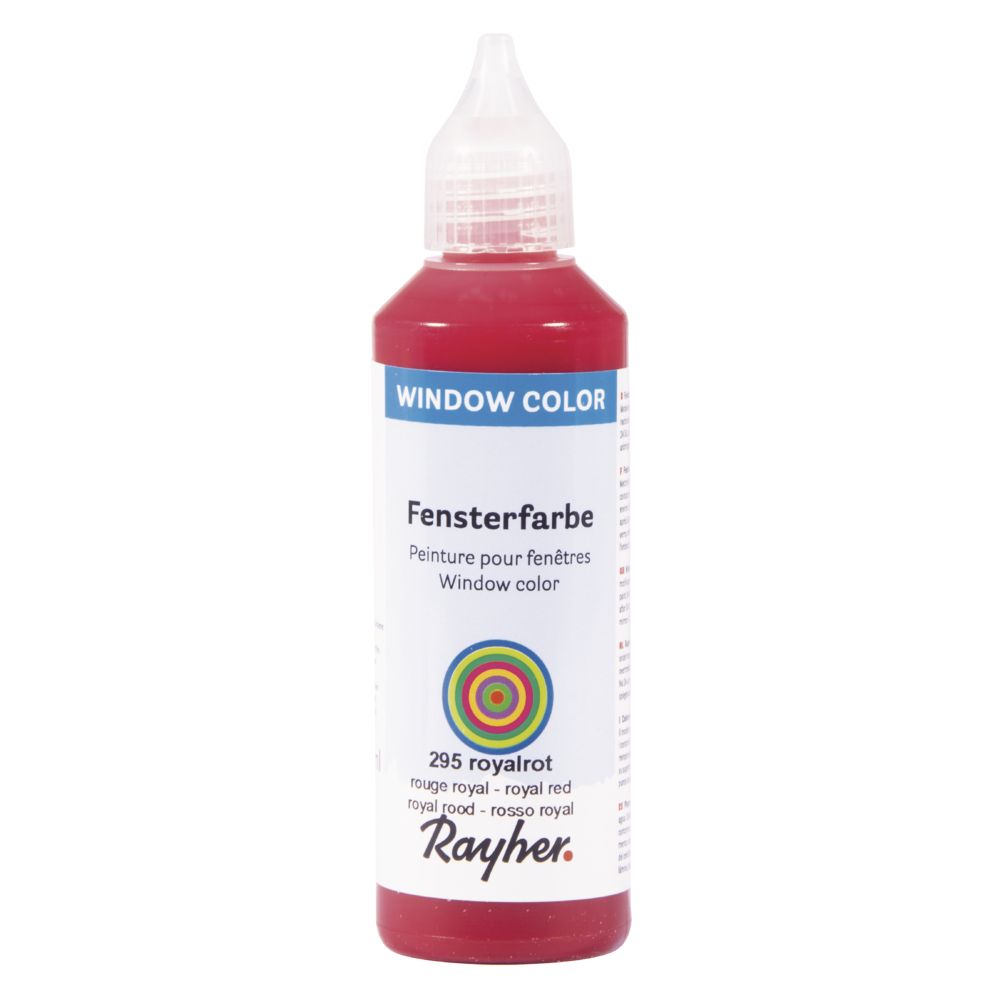 Fensterfarbe easy paint royalrot