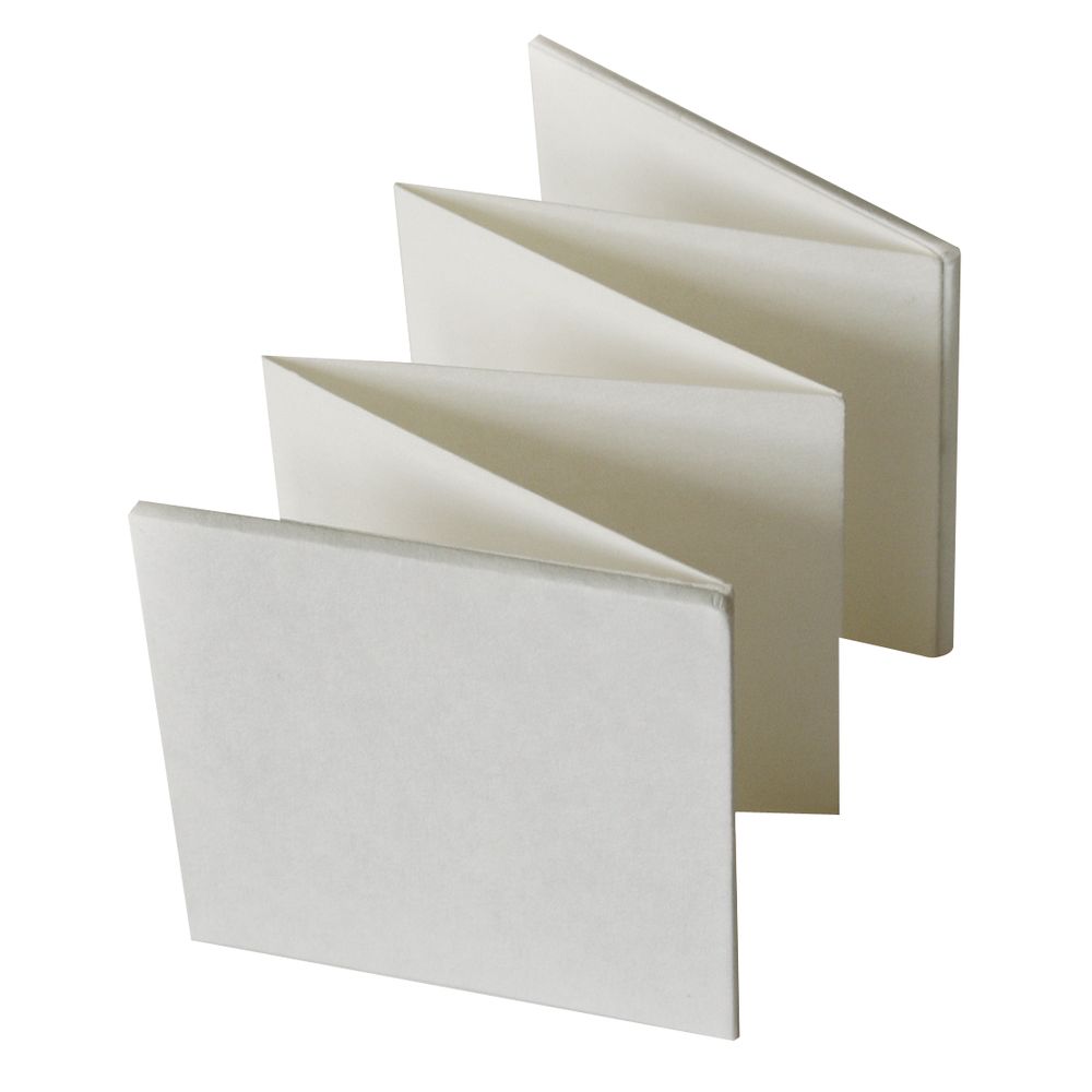 Leporello, weiß