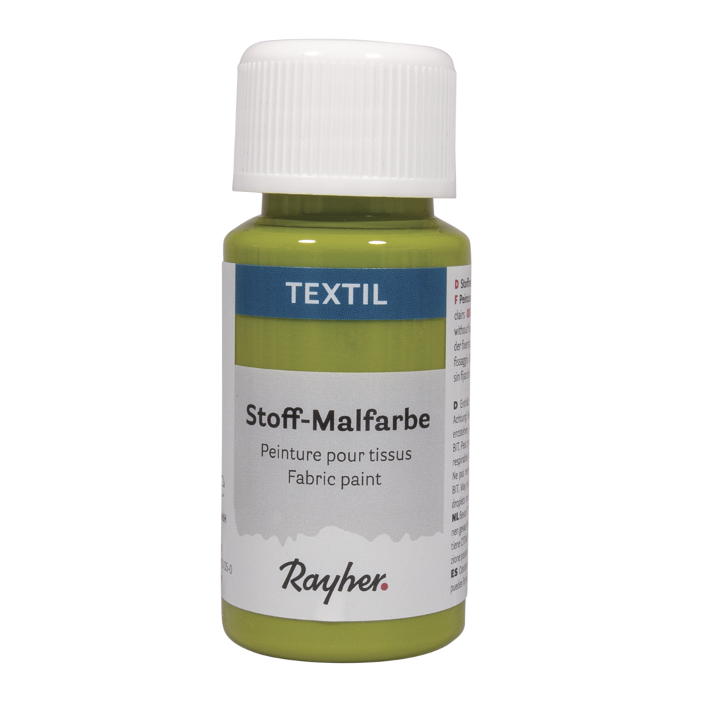 Stoffmalfarbe apfelgrün, 50 ml