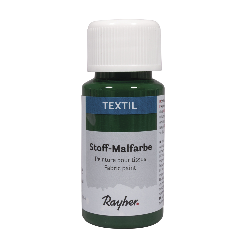 Stoffmalfarbe blattgrün, 50 ml