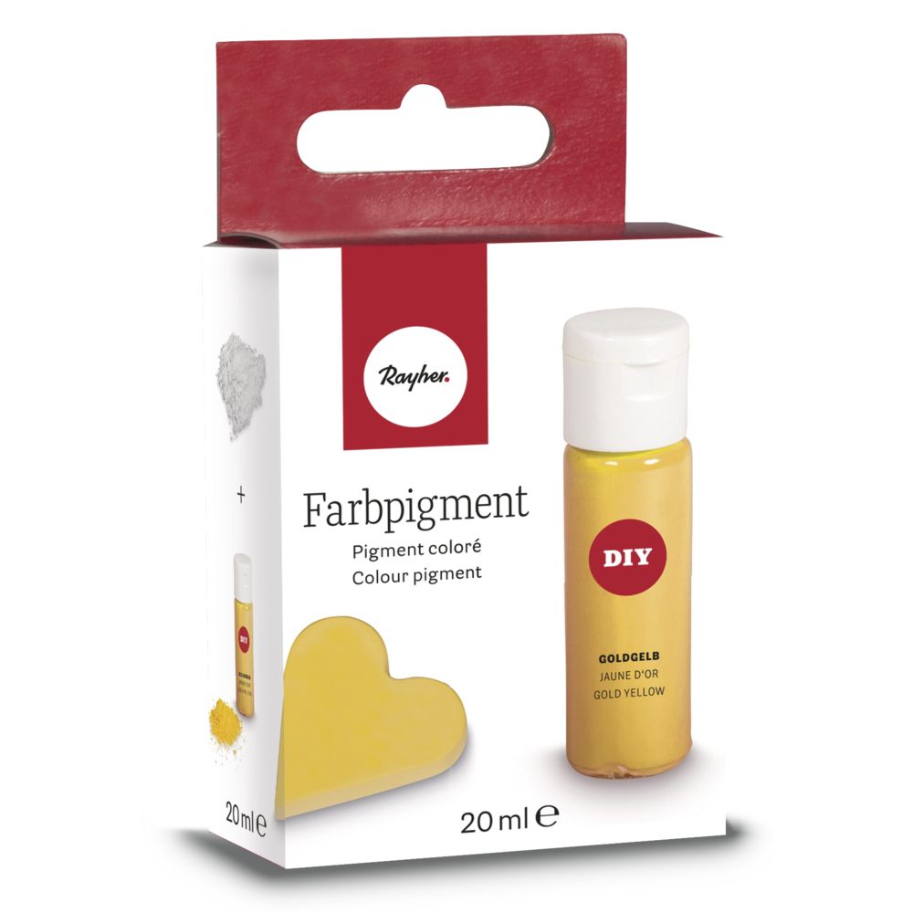 Farbpigment, goldgelb