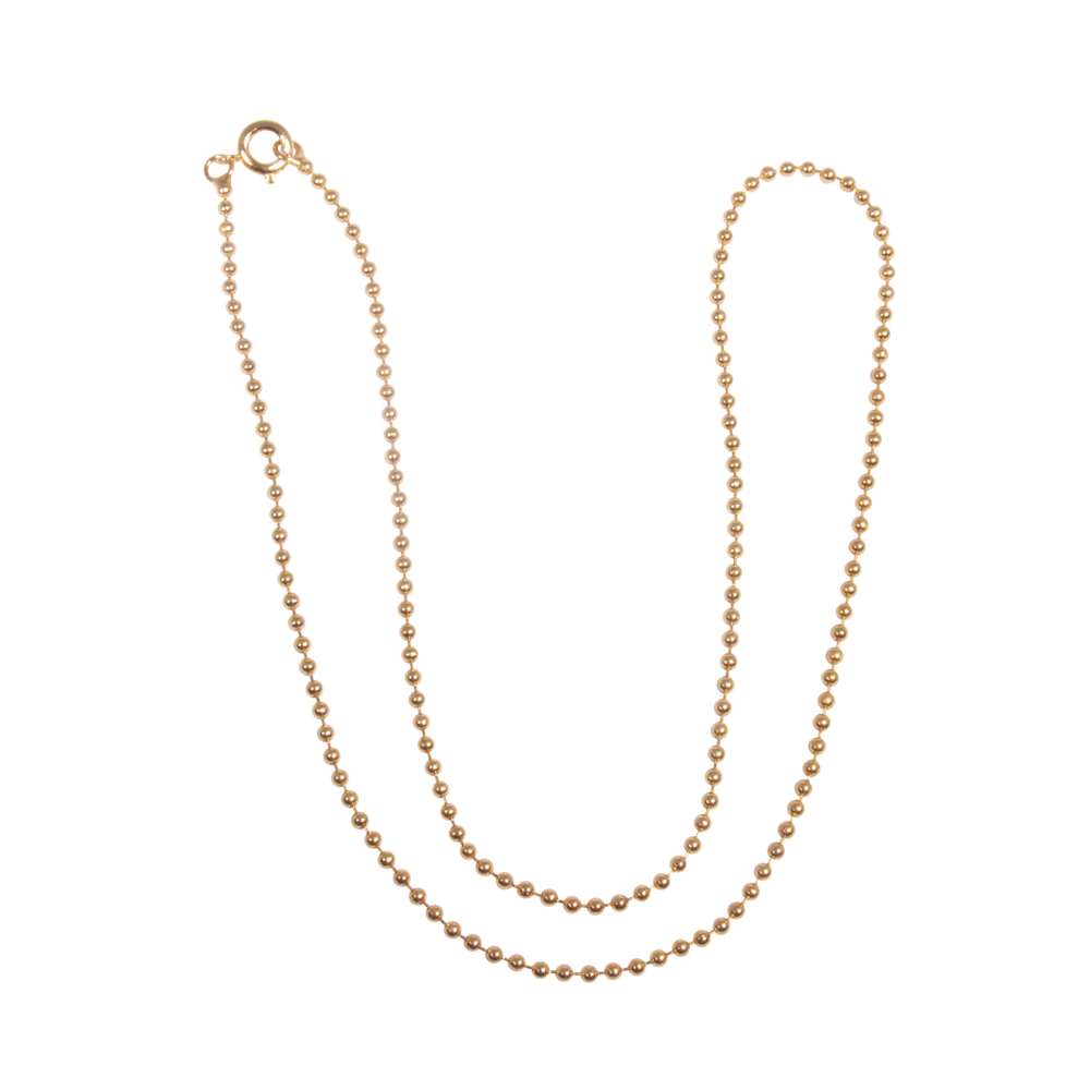 Kugelkette gold