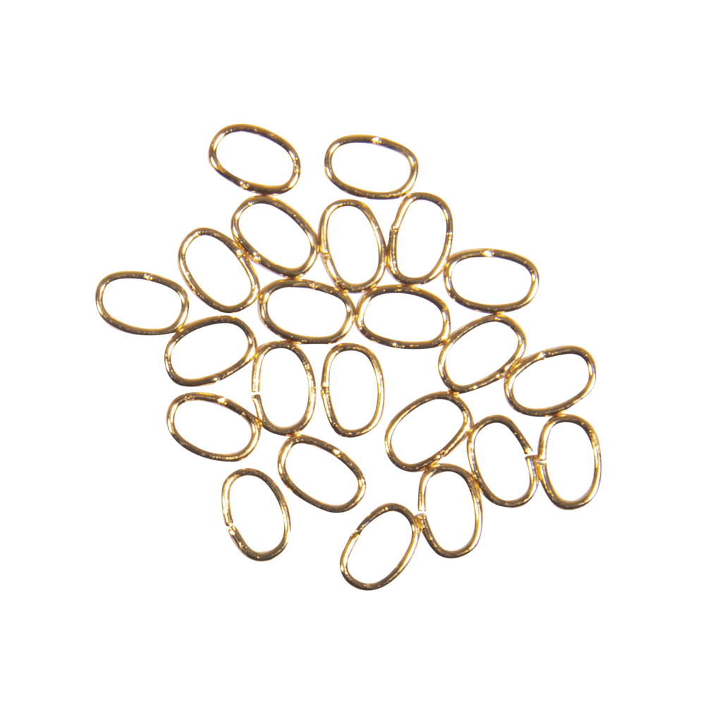 Ringel, oval, gold