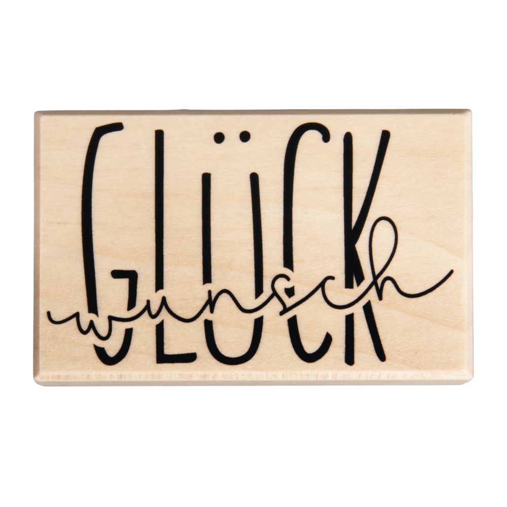 Stempel Glückwunsch
