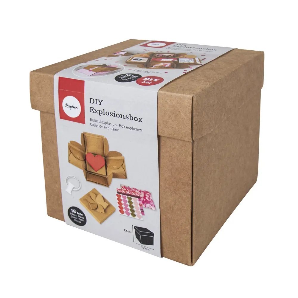DIY Explosionsbox, kraft