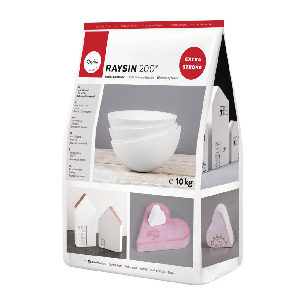 Gießpulver Raysin 200 Weiß, 10kg