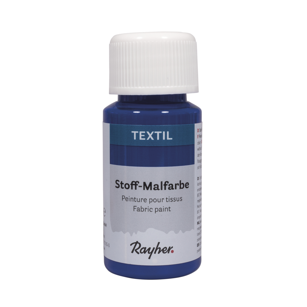 Stoffmalfarbe azurblau, 50 ml