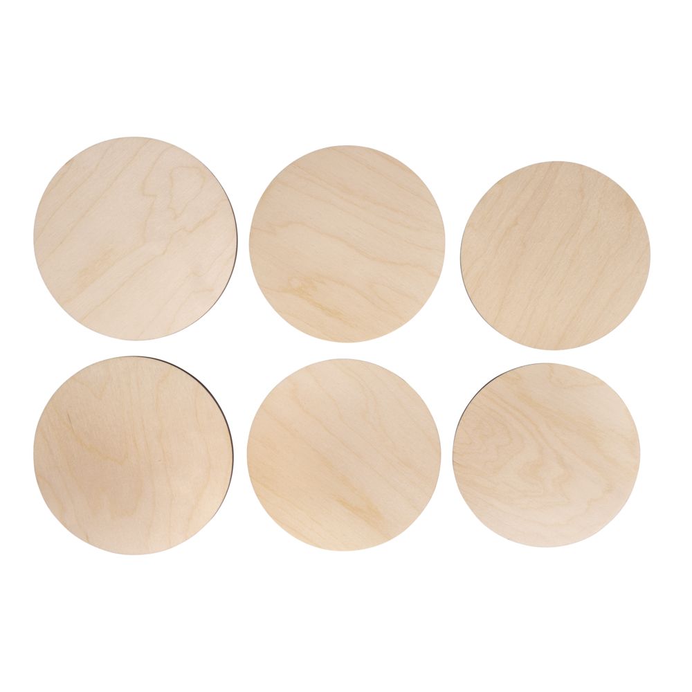 Holz Platten Set M, natur