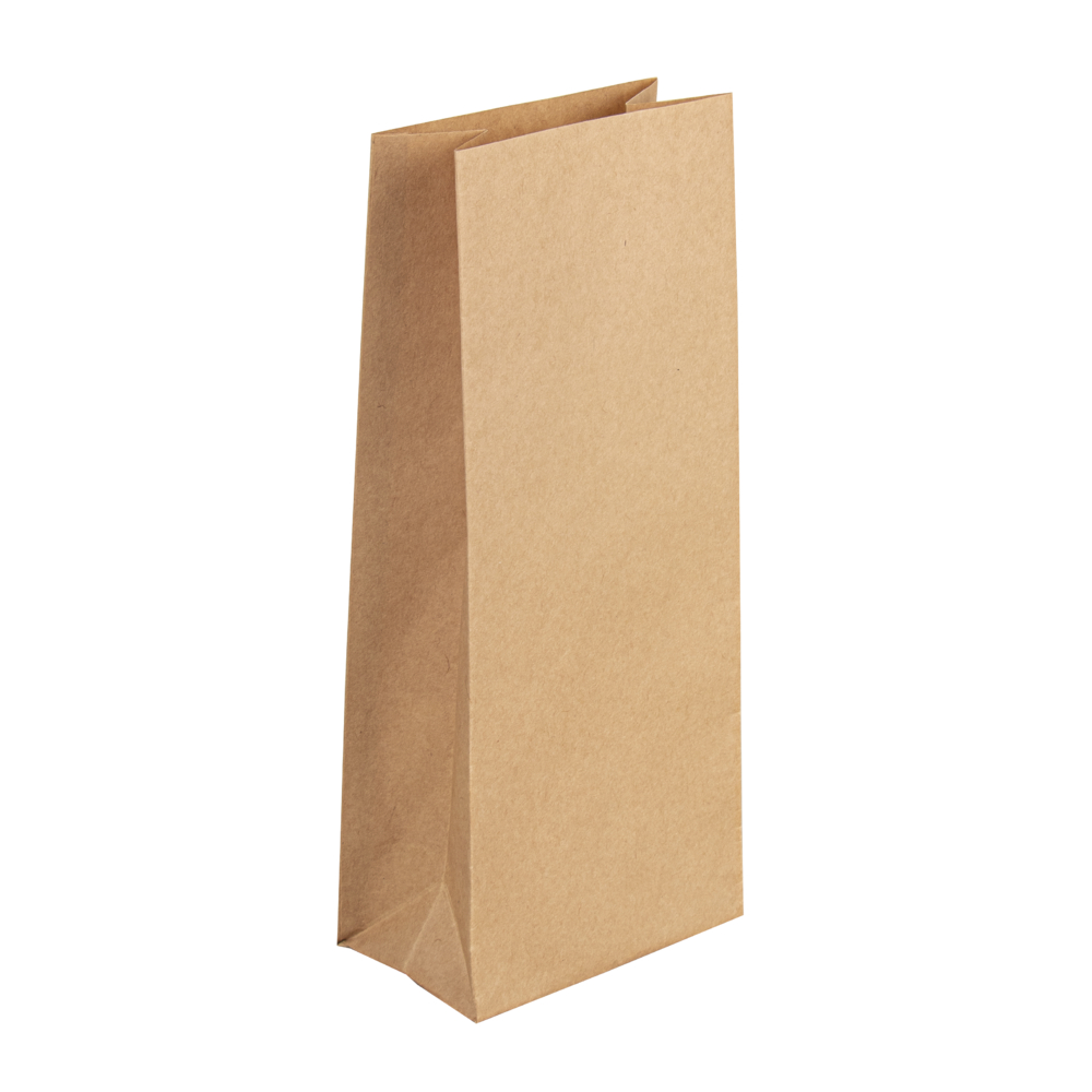 Papertüte, Blockboden, kraft