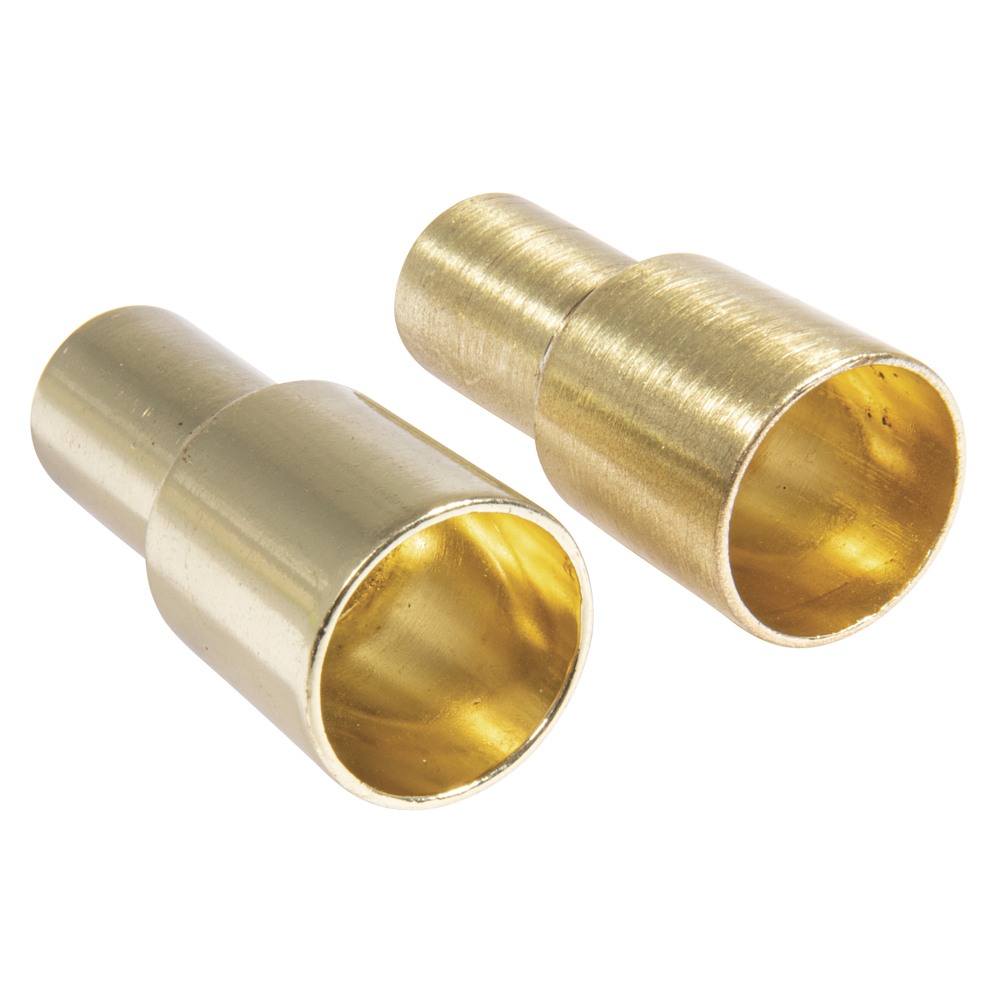 Metall Flaschenkerzenhalter für Stabkerzen, gold